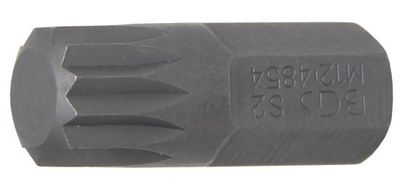[4854BG] BGS - 4854 - Embout Longueur 30 mm 10 mm (3/8") denture multiple intérieure (pour XZN) M12