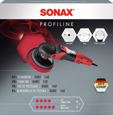 [04931000]  SONAX 04931000 Pad de polissage hard 160 1 pcs