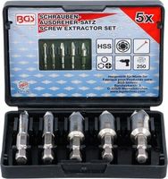 [5282BG] BGS - 5282 - Jeu d'extracteurs de vis 5 pièces