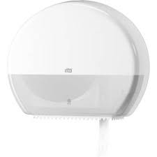 [554000] 554000 Tork Distributeur pour Papier Toilette Jumbo, Plastique Blanc T1 (1 PCS) (65 PCS / Palette)