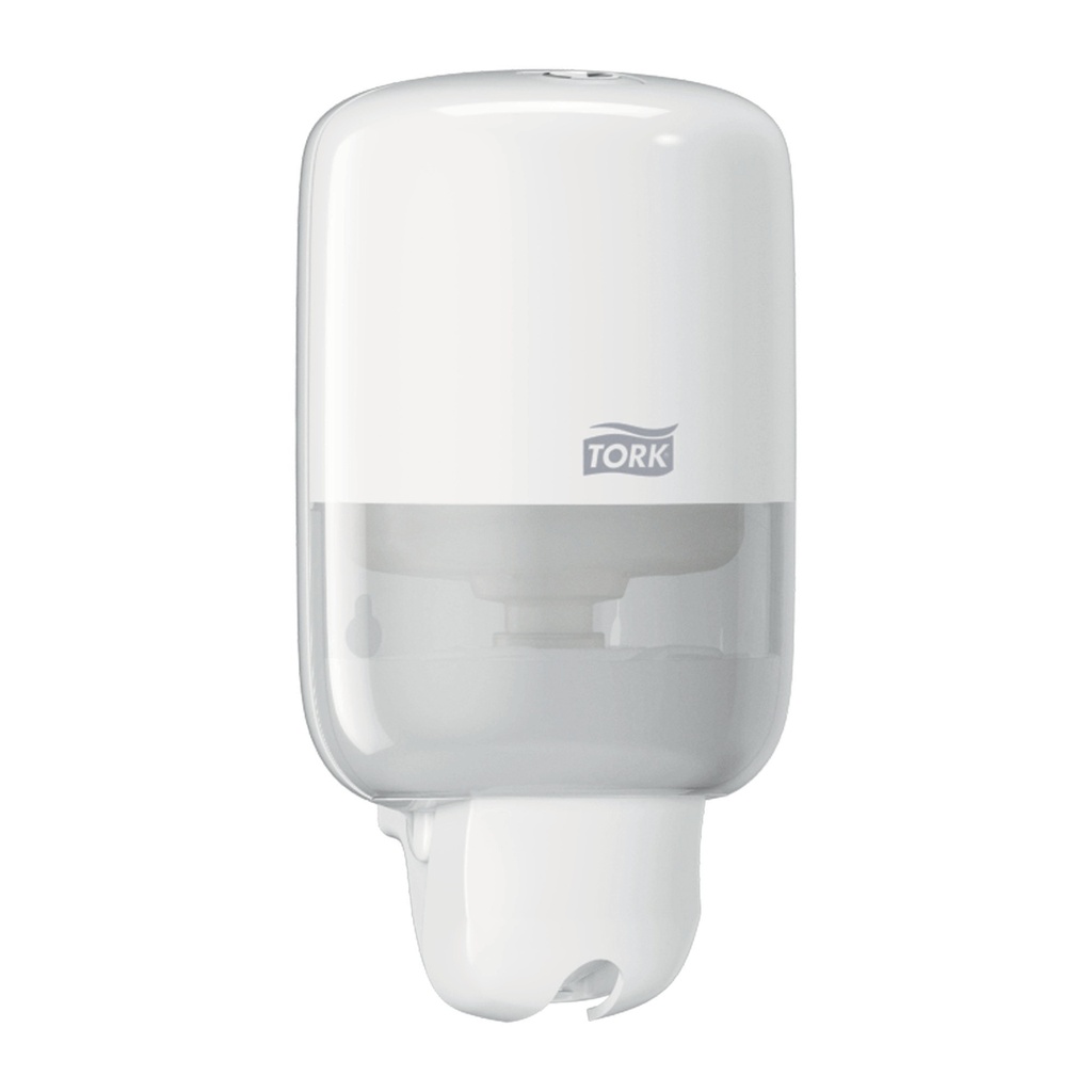 [561000TORK] Tork Distributeur Mini pour Savon Liquide, Plastique Blanc S2