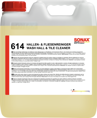 [614600SONAX] [⚠Déstockage] SONAX 06146000 Nettoyant pour surfaces vitrées et carrelages en céramique 10 l