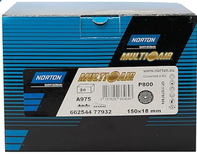 DISQUE SELFGRIP SOFT TOUCH A975 150MM P800 / 20 PIECES (BOITE)