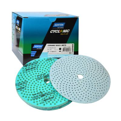 [66261151684] DISQUE SELFGRIP CYCLONIC 150X16 TURQUOISE BOITE DE 100 PCS (BOITE)