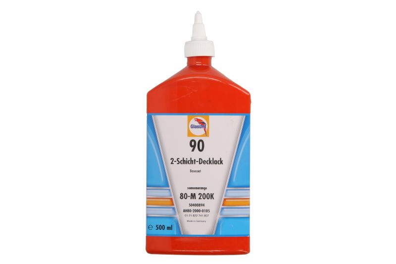 [80M320K0.5] GLASURIT - BASE 80 FEUERROT 0,5L (BIDON)