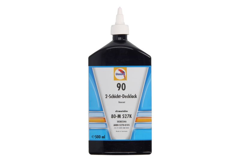 [80M527K0.5] [⚠Déstockage] GLASURIT - BASE 80 ULTRAMARINBLAU 500ML (BIDON)