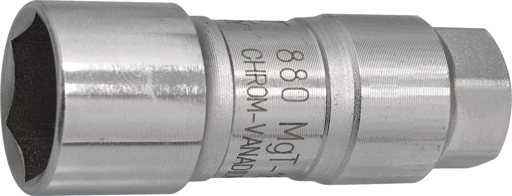 HAZET Douille à bougies 880MGT-18 ∙ Carré creux 3/8 pouce (10 mm) ∙ Profil à 6 pans extérieurs ∙ Taille 18 mm