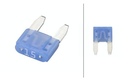 [8JS728596151] [⚠Déstockage] FUSIBLE PLAT MINI 15A BLEU (PIECE)
