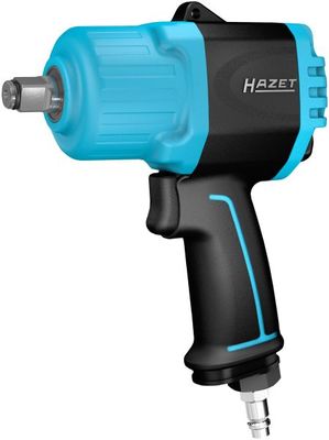 [9012TT] HAZET Clé à chocs TwinTurbo 9012TT ∙ Couple de desserrage maximal [Nm]: 2200 Nm ∙ Carré massif 1/2 pouce (12,5 mm) ∙ Mécanisme de frappe à marteaux jumelés