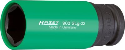 [903SLG-22] [⚠Déstockage] HAZET - Douille à chocs ∙ 6 pans ∙ taille 22 mm ∙ longueur : 85 mm