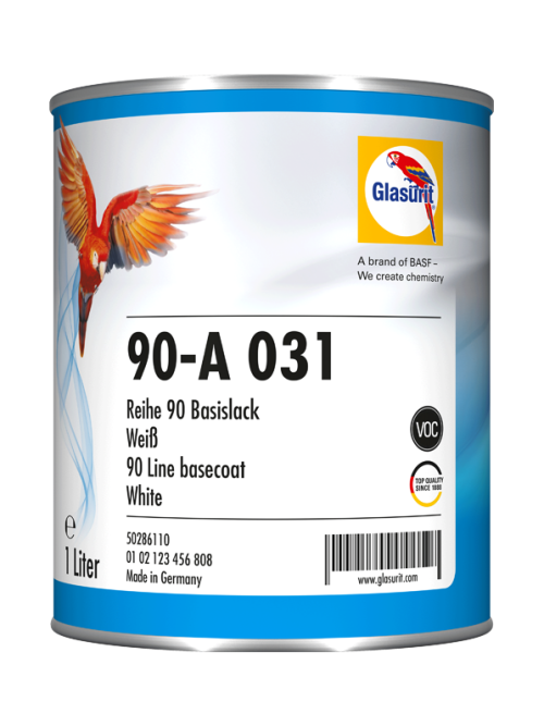 [90A0311] GLASURIT 90A031 - TEINTE BASE L90 BLANC 1L GR.1 (BIDON)