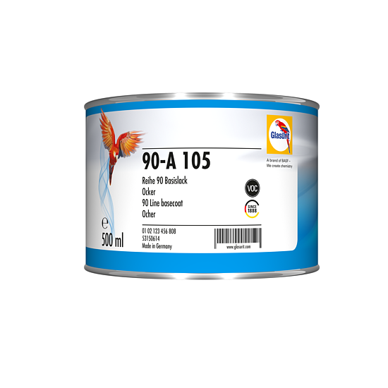 [90A1050.5] [⚠Déstockage] GLASURIT - TEINTE BASE L90 OCKER  GR.2 (BIDON)