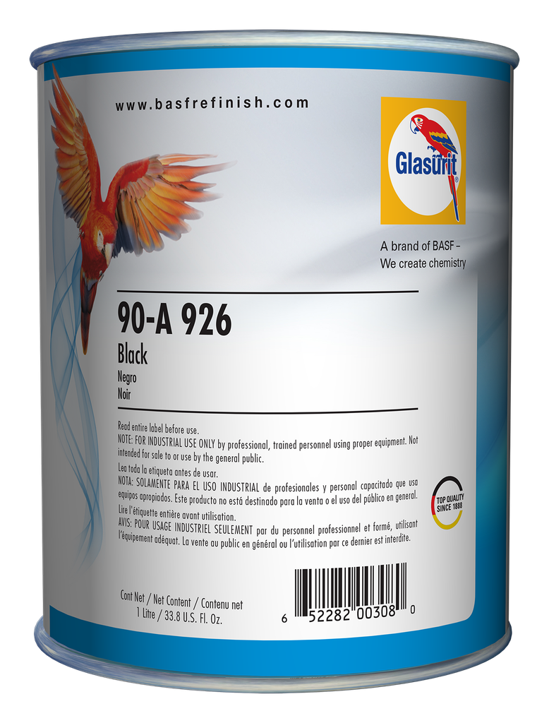 [90A9261] GLASURIT - TEINTE BASE L90 SCHWARZ GR.1 (BIDON)