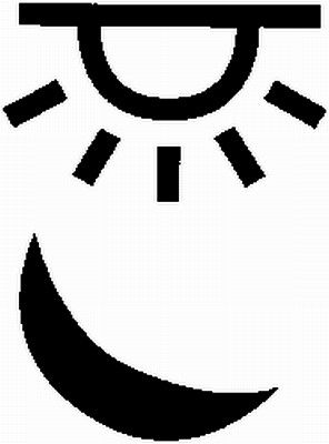 [9XT714300701] [⚠Déstockage] SYMBOLE ECLAIRAGE NOCTURNE (PIECE)