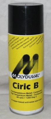 [CIRICB (S00001765)] CIRIC B - DEGRIPPANT HAUTE TEMPERATURE SPRAY 400ML MOLYDUVAL (PIECE) (S00001765) (cart 72pc)