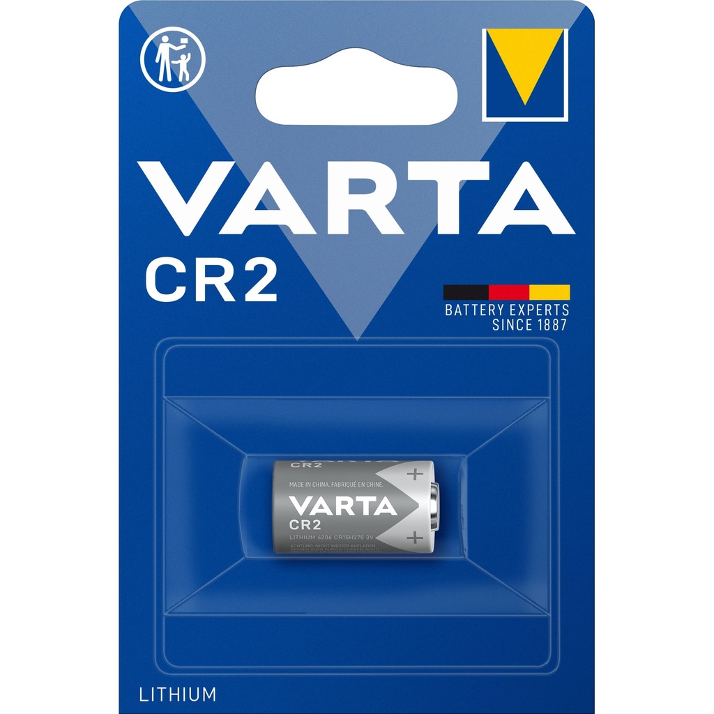 [CR2VARTA] Varta-Lithium Cylindrical-CR2 (blister de 1)