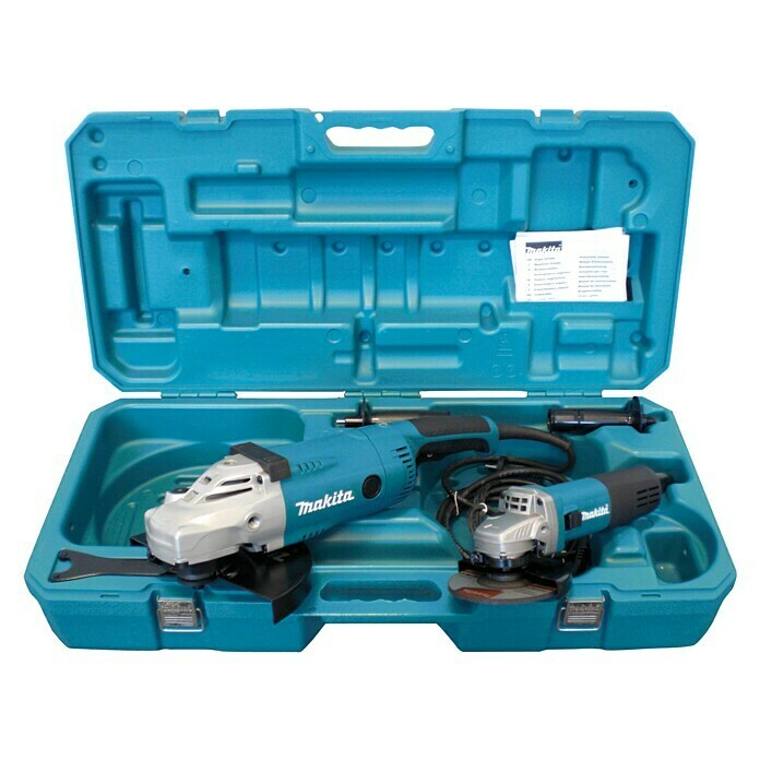 [DK0052G] MAKITA DK0052G - PACK MEULEUSE D'ANGLE 125MM + 230MM (PIECE)