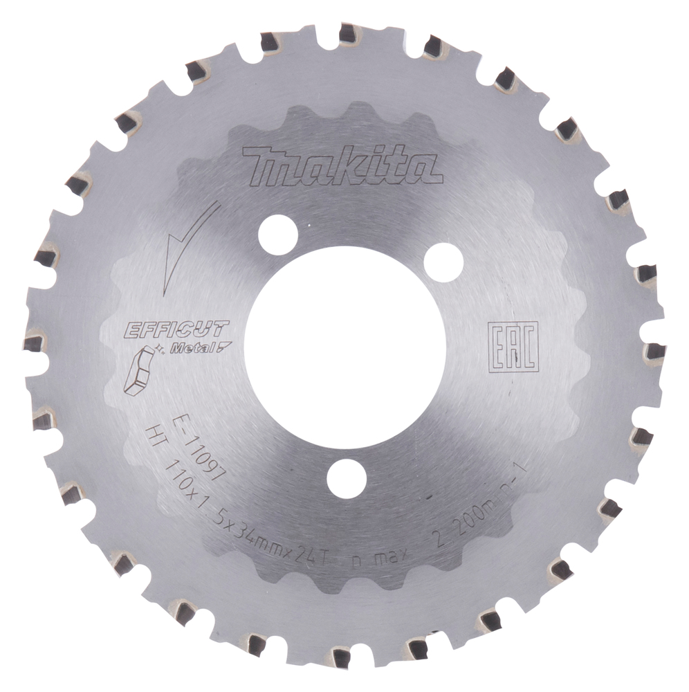 [E-11097] [⚠Déstockage] MAKITA E-11097 - disque 110x34x24Z Lame EFFICUT