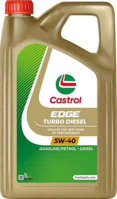 [EDGETURBODIESEL5W405L] HUILE MOTEUR 5W40 TURBO D 5L CASTROL