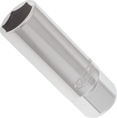[V2119N] VIGOR Douille à bougies ∙ V2119N ∙ Carré creux 3/8 pouce (10 mm) ∙ Profil à 6 pans extérieurs ∙ Taille 16 mm