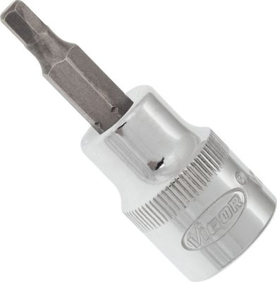 [V2284N] VIGOR - Douille mâle à 6 pans intérieurs ∙ taille 4 mm