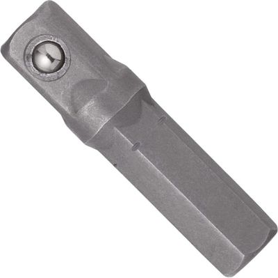[V2452N] [⚠Déstockage] VIGOR Adaptateur ∙ V2452N ∙ Hexagone massif 1/4 pouce (6,3 mm) ∙ Carré massif 1/4 pouce (6,3 mm) ∙ 25 mm