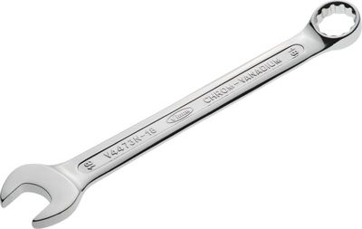 [V4473N-18] [⚠Déstockage] VIGOR Clé mixte ∙ V4473N-18 ∙ Profil à 6 pans extérieurs, Profil à 12 pans extérieurs ∙ Taille 18 mm