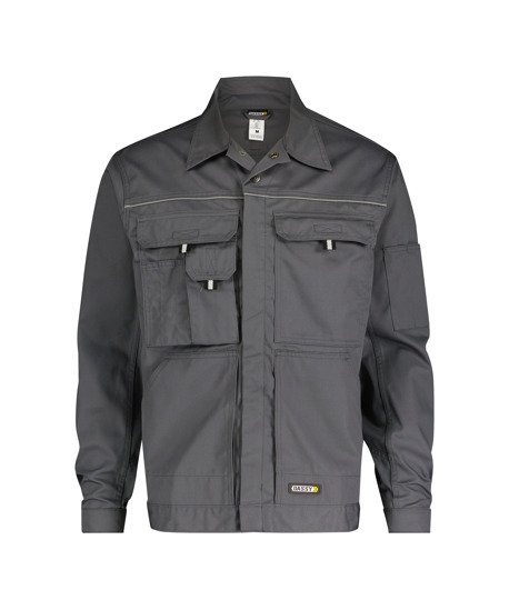 [300195-0373-245-XS] 300195 DASSY® Nouville Veste de travail GRIS CIMENT +/- 245 g/m² (XS)