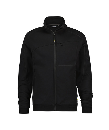 [300450-0783-305-XS] 300450 DASSY® Velox Sweat-shirt NOIR +/- 305 g/m² (XS)