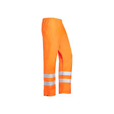 [199A-FC1-S] Pantalon de pluie haute visibilité Orange Fluo Bitoray SIOEN (S)