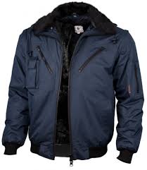 [PJ10-MAR-S] BLOUSON PILOTE MARINE (S)