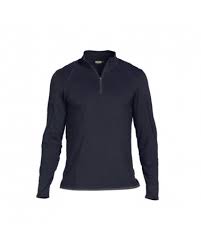 [710012-6847-220-XS] 710012 DASSY® Sonic T-shirt manches longues BLEU NUIT/GRIS ANTHRACITE +/- 220 g/m² (XS)