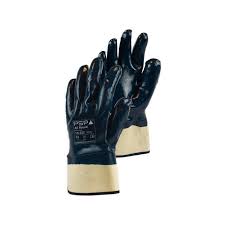 [10-220T9] GANT ALLROUND NBR BLEU|ENDUCTION 3/4, MANCHETTE LARGE|EN388 4112 (9)