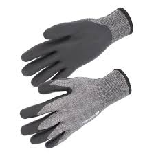 [18-100T8] GANT WINTER LATEX GRIP |GRIS/NOIR|EN388 2241 EN511 X1X (8)