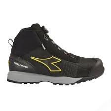 [181131-35] GLOVE MDS MATRYX QUICK MID|(DIADORA) S3 HRO SRC ESD|NOIR/NOIR (35)