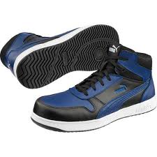 [630070-39] 630070 - CHAUSSURES SECURITE FRONTCOURT HAUTES S3L ESD COLORIS BLEU / NOIR (39)
