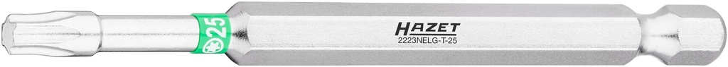 [2223NELG-T25] HAZET - Embout-tournevis (bit) ∙ taille T25 ∙ longueur : 89 mm