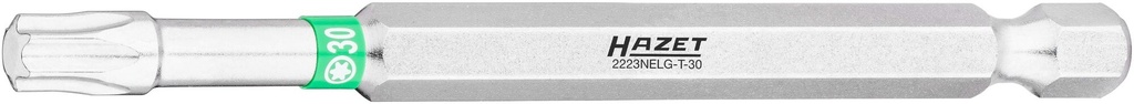 [2223NELG-T30] HAZET - Embout-tournevis (bit) ∙ taille T30 ∙ longueur : 89 mm