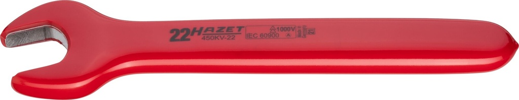 HAZET - Clé à fourche simple ∙ avec isolation de protection