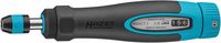 HAZET - Tournevis dynamométrique ∙ 6004CT ∙ poignée standard ∙ pour embouts-tournevis (bits) ∙ 0,02 – 1,2 Nm ∙ précision ± 6 %
