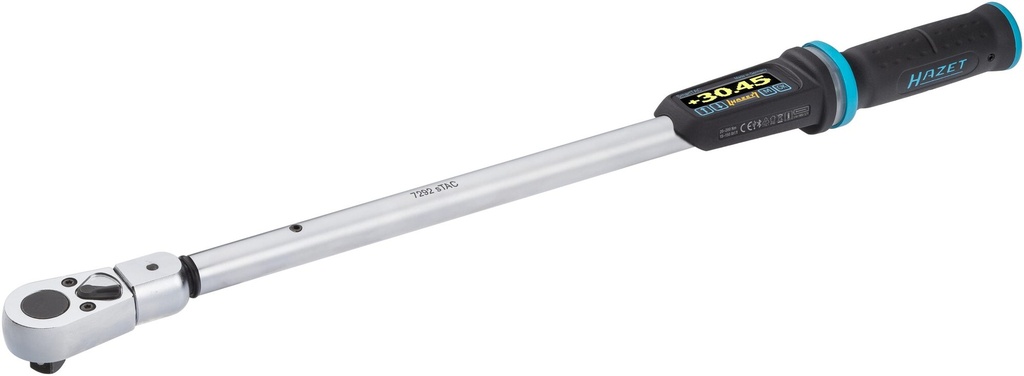 [7292-2STACCAL] HAZET - Clé dynamométrique à serrage couple et angle ∙ électronique ∙ SmartTAC SYSTÈME 7000 sTAC ∙ 1 – 1000 Nm