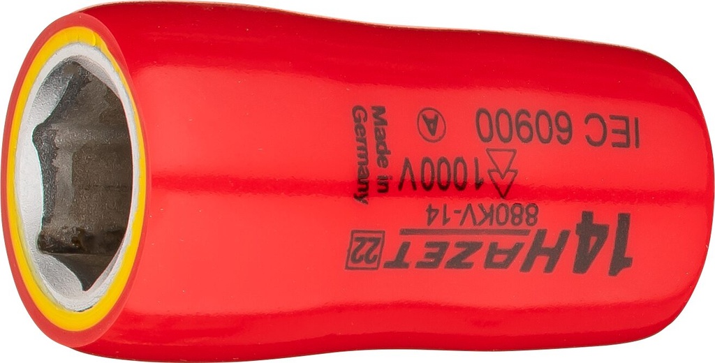 HAZET - Douille ∙ 6 pans ∙ avec isolation de protection