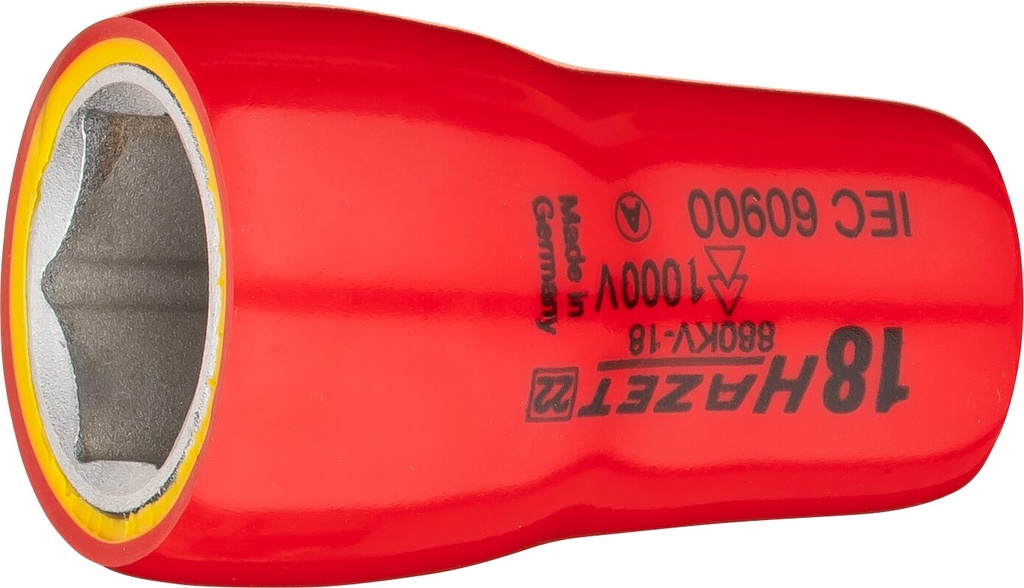 HAZET - Douille ∙ 6 pans ∙ avec isolation de protection