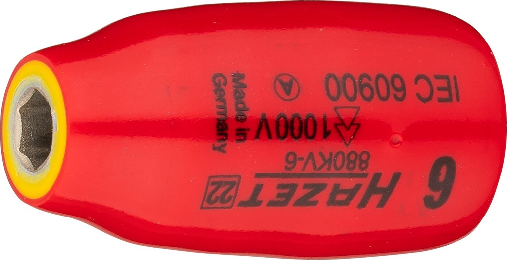 HAZET - Douille ∙ 6 pans ∙ avec isolation de protection