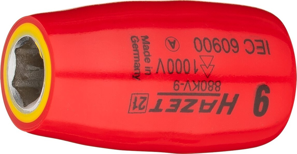 HAZET - Douille ∙ 6 pans ∙ avec isolation de protection