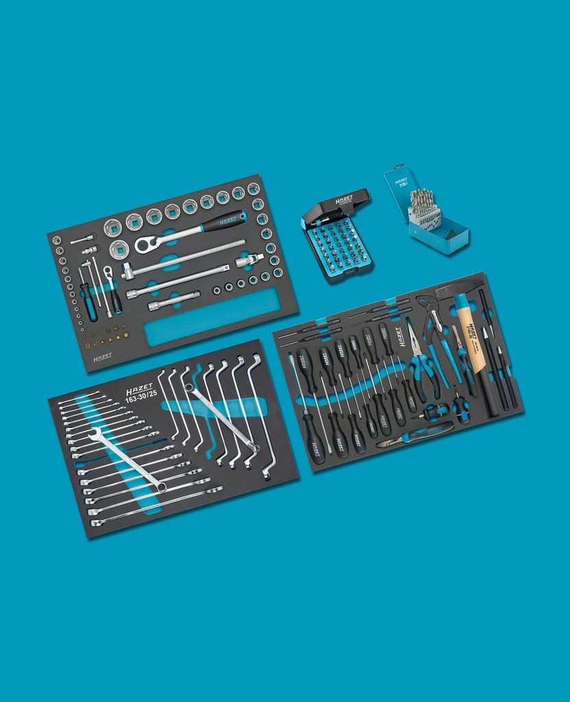 HAZET Assortiment d'outils 0-178/169 ∙ 169 pièces