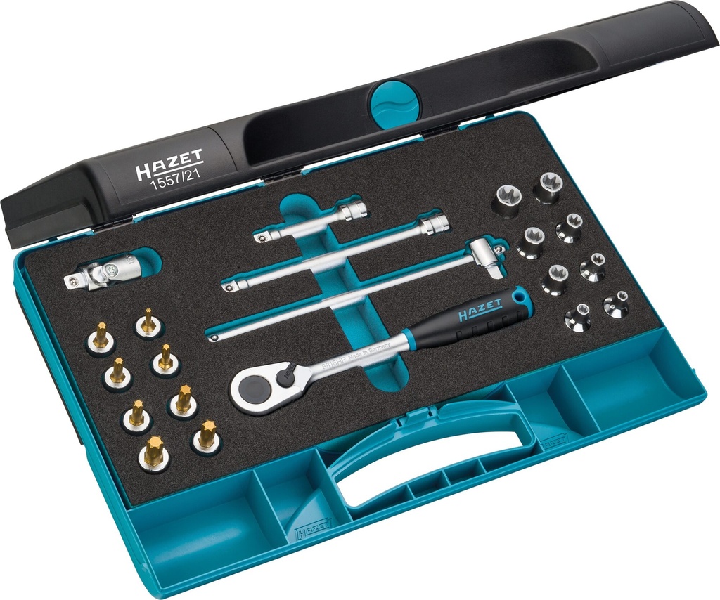 [1557/21] HAZET - Jeu d'outils TORX®