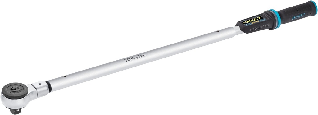 [7294-2STAC] HAZET - Clé dynamométrique à serrage couple et angle ∙ électronique ∙ SmartTAC SYSTÈME 7000 sTAC ∙ 1 – 1000 Nm