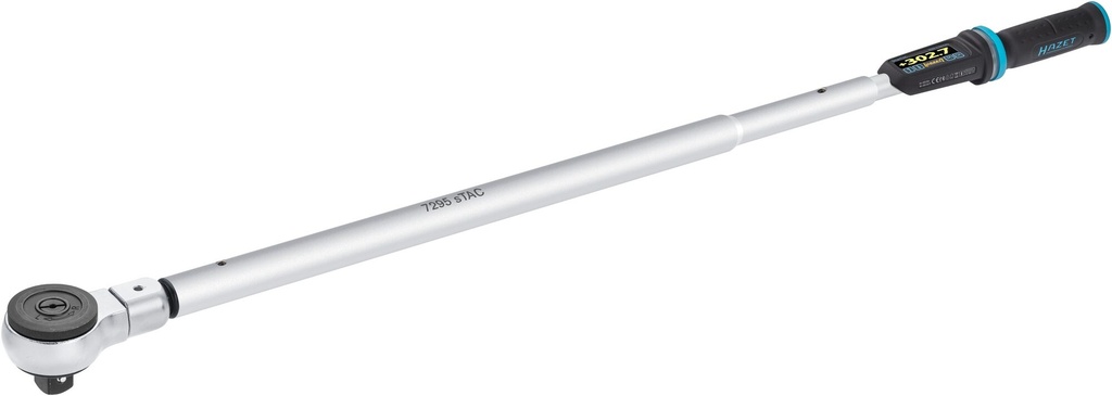 [7295-2STAC] HAZET - Clé dynamométrique à serrage couple et angle ∙ électronique ∙ SmartTAC SYSTÈME 7000 sTAC ∙ 1 – 1000 Nm