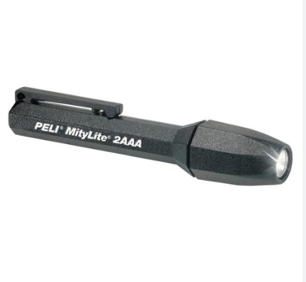 [PL1900BK] [⚠Déstockage] MITYLITE 2AAA SCHWARZ TASCHENLAMPE, INKL. BATTERIEN MIT LICHTBÜNDLER (PIECE)